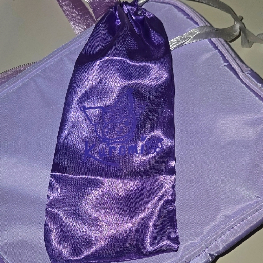 Kuromi Purple Cosmetic Bag Set - Picture 8 of 9